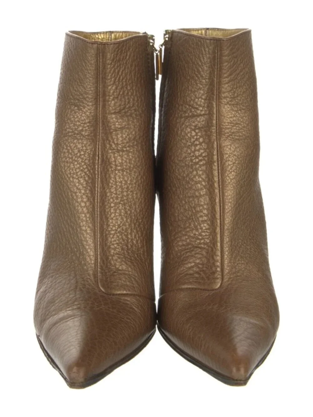 Vintage Dolce and Gabbana Bronze boots Sz 41